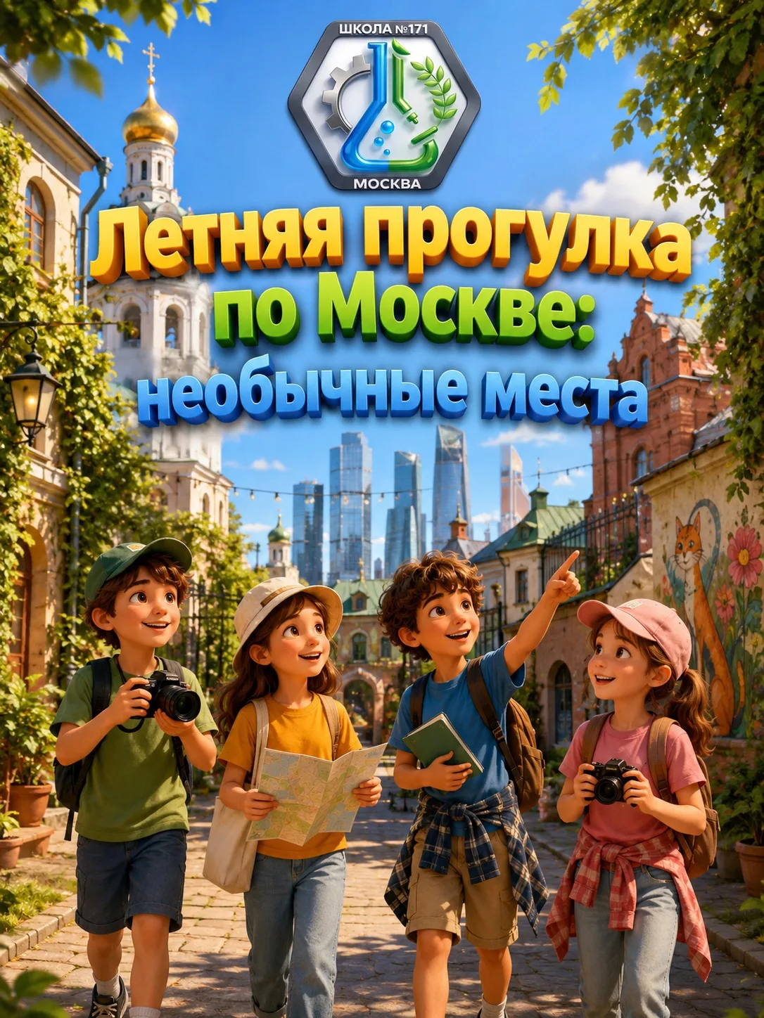 ⭐️Летняя прогулка по Москве: необычные места

Москва — город, в котором всегда можно найти что-то но