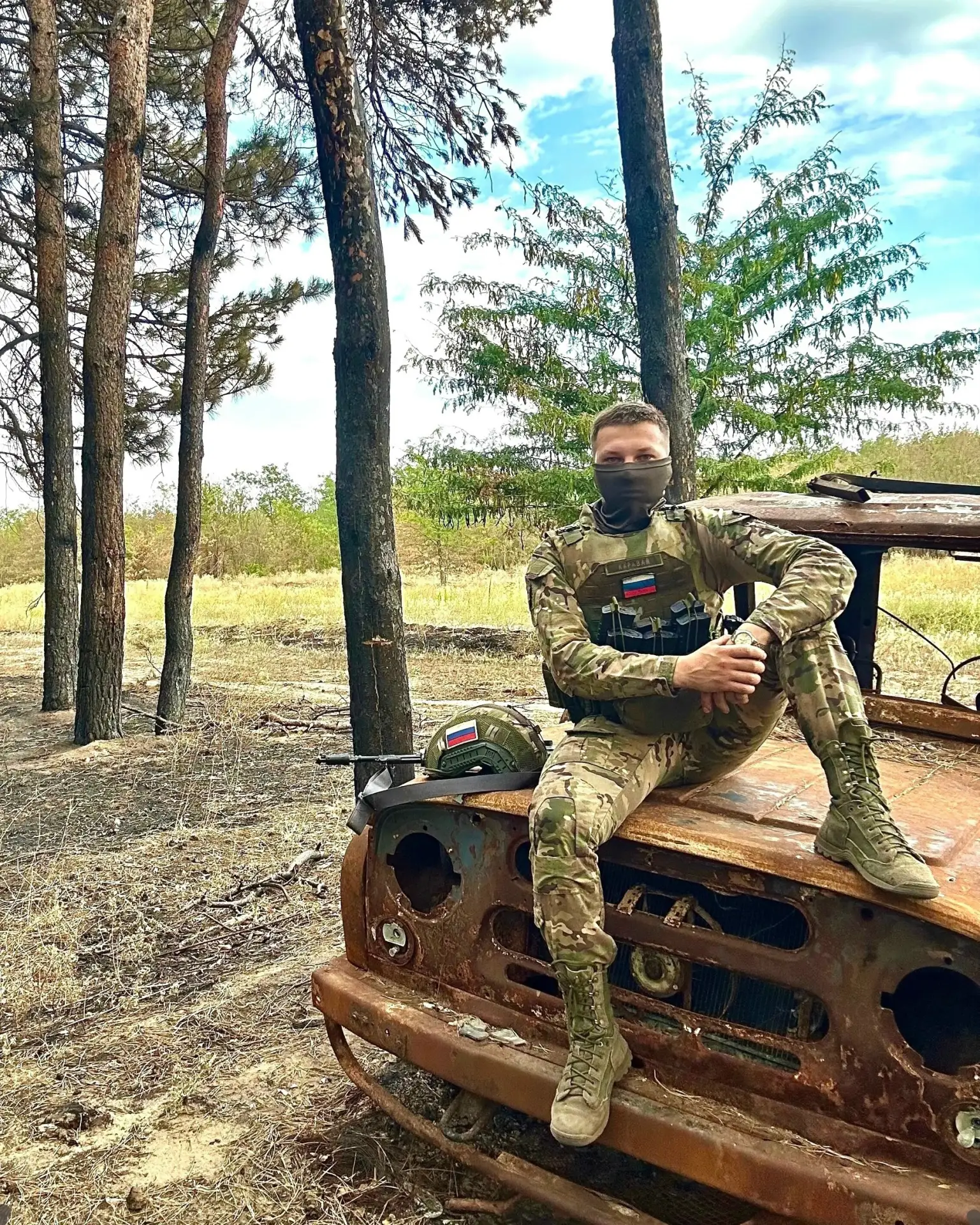 🇷🇺 Фронтовой привет от нашего земляка с передовой!

Наш земляк, выполняющий боевые задачи в зоне С