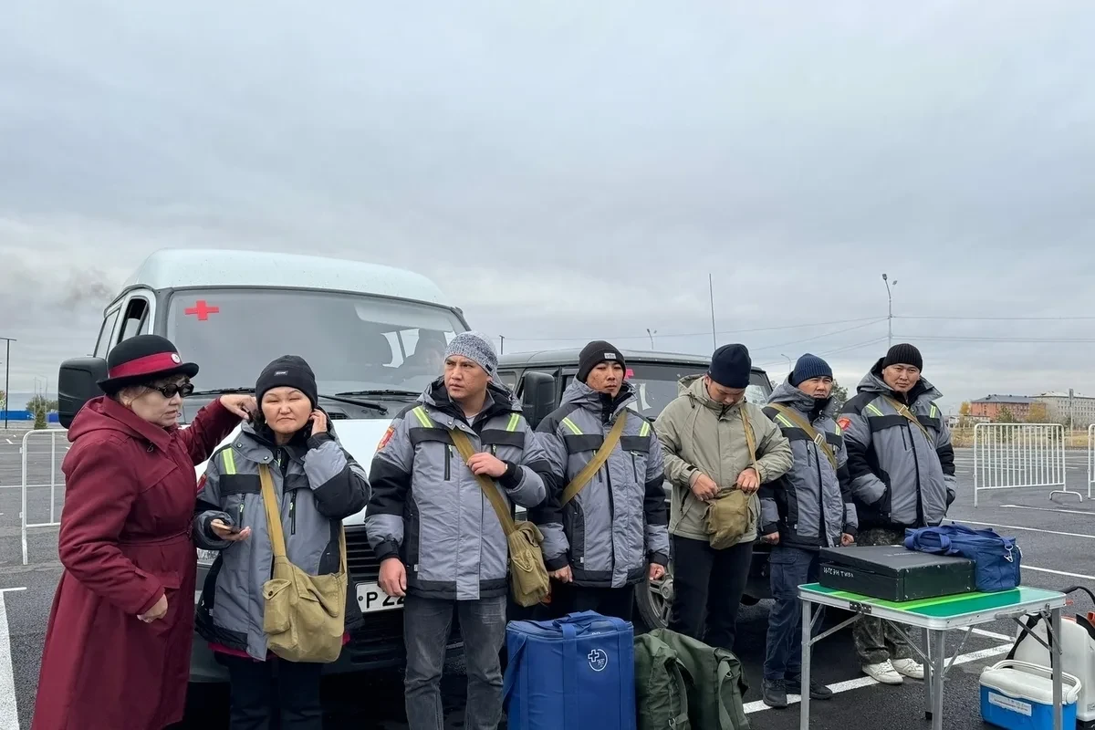 В Кызыле прошёл смотр сил гражданской обороны Республики Тыва.