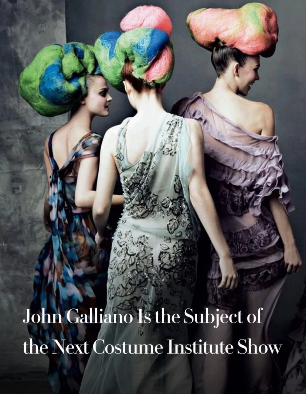 Главная новость утра — Met Costume Institute и Met Gala в 2027 году будут посвящены Джону Гальяно (в
