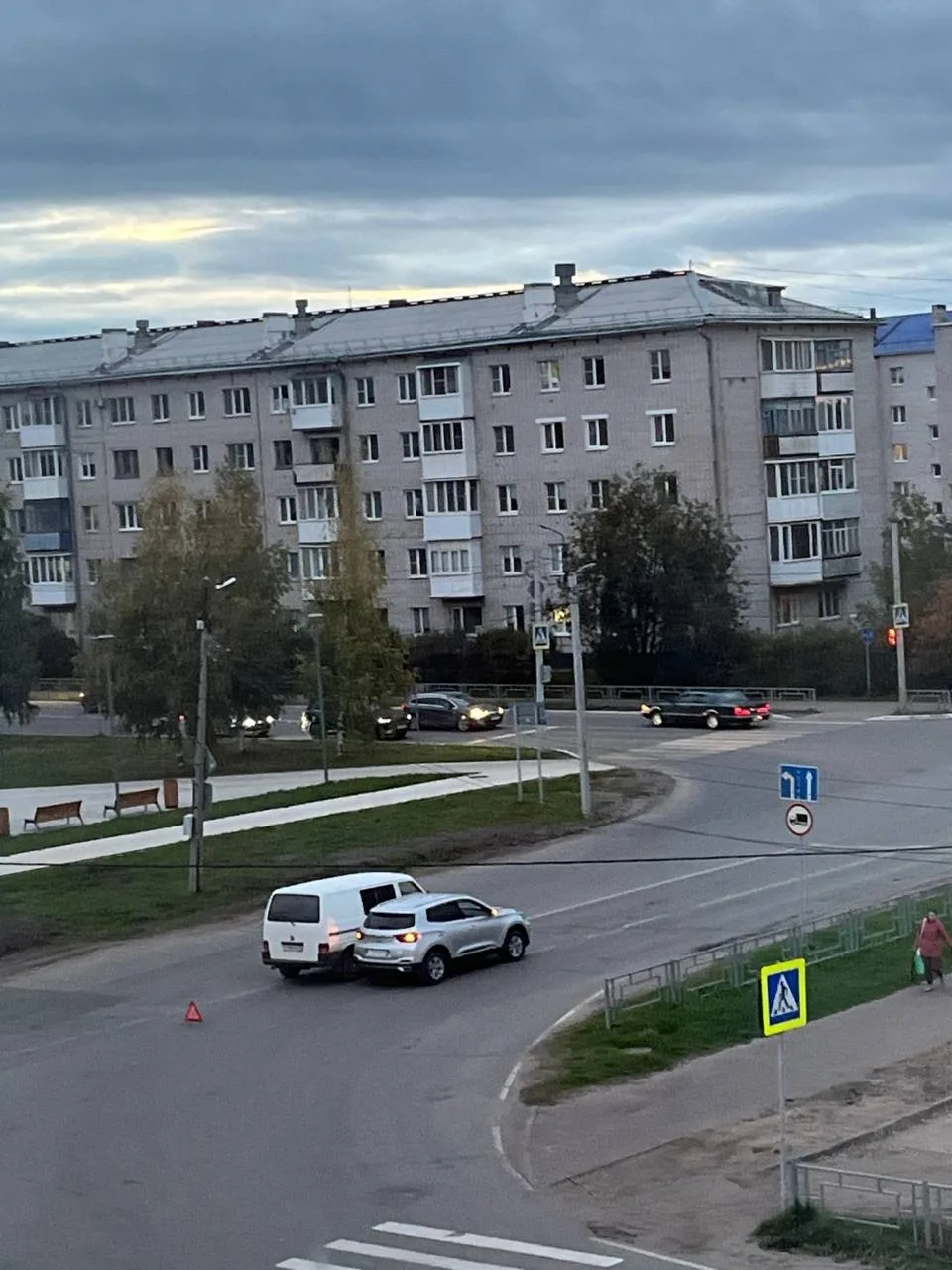От бдительных котлашан: авария на Невского.