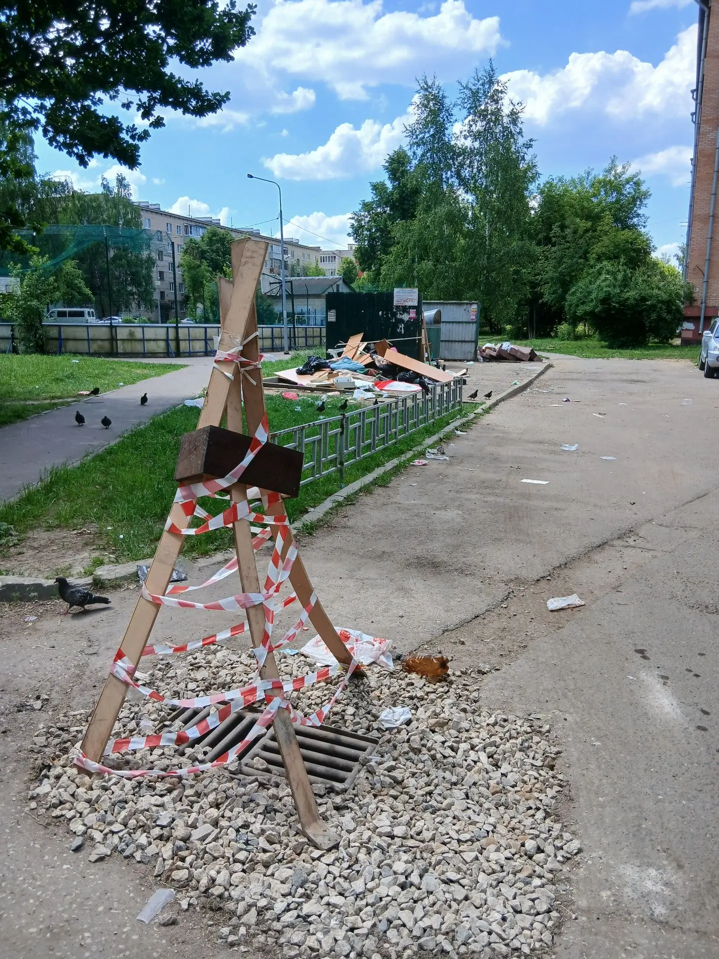 📸Эти снимки на улице Энергетиков мы сделали до начала дождливых дней. Подрядчики выполнили фрезеров