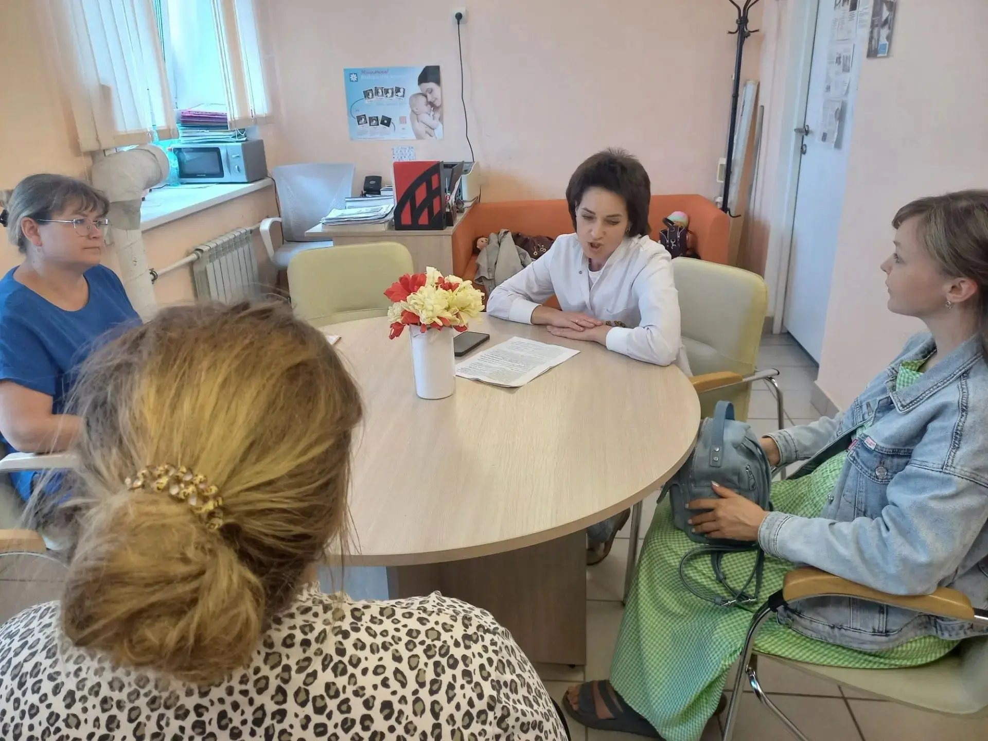 В клубе «Скоро мама» В Новосергиевском районе состоялось интересное мероприятие, органи...