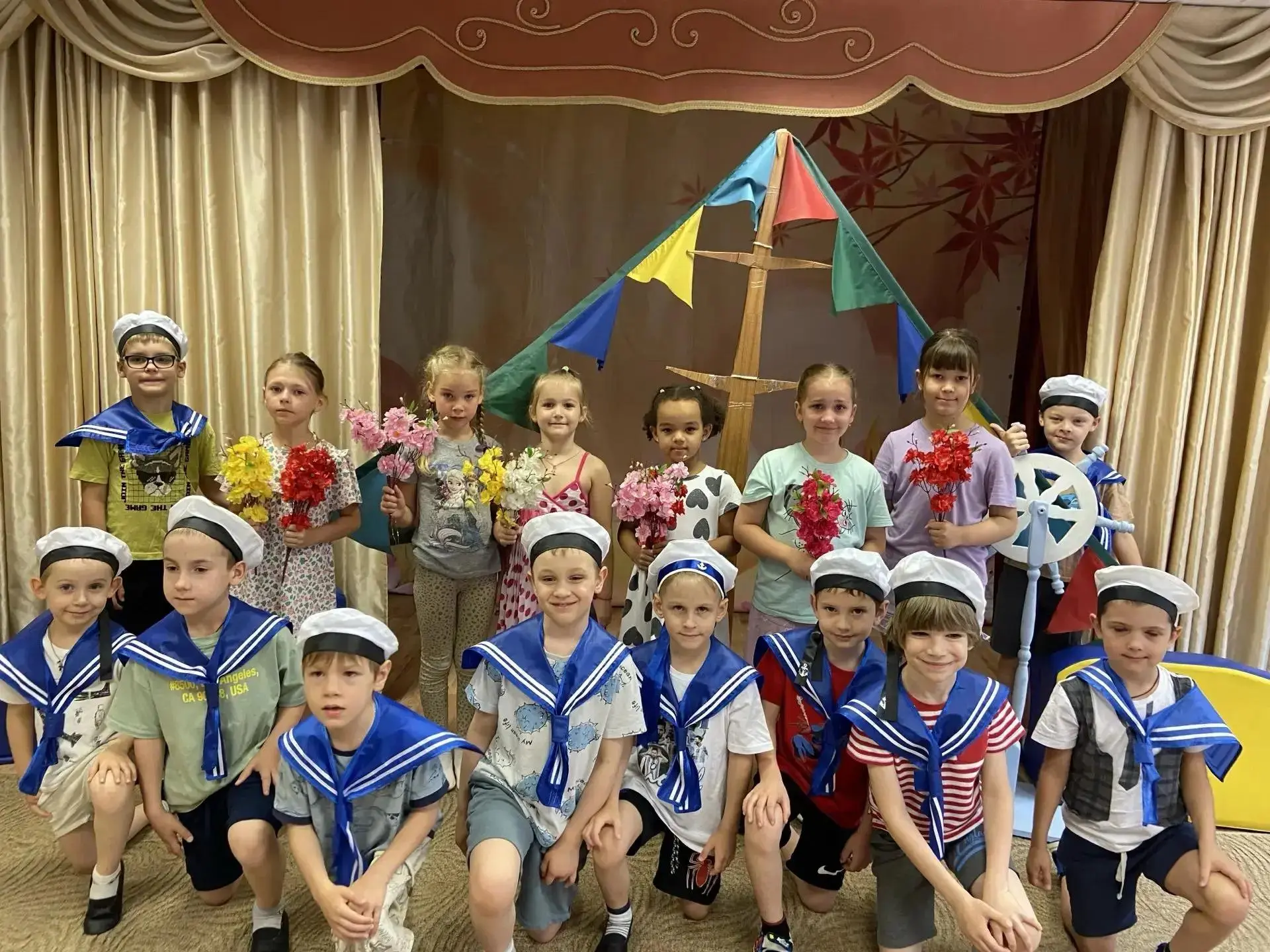 ⚓️ «Полный вперёд! Как наши малыши праздновали День ВМФ»