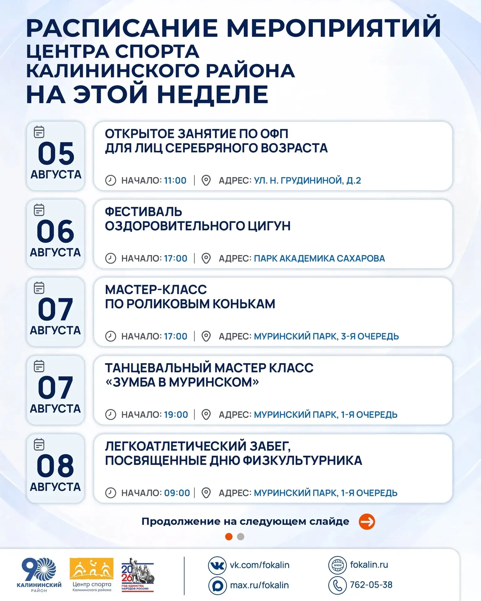 Медиа публикации