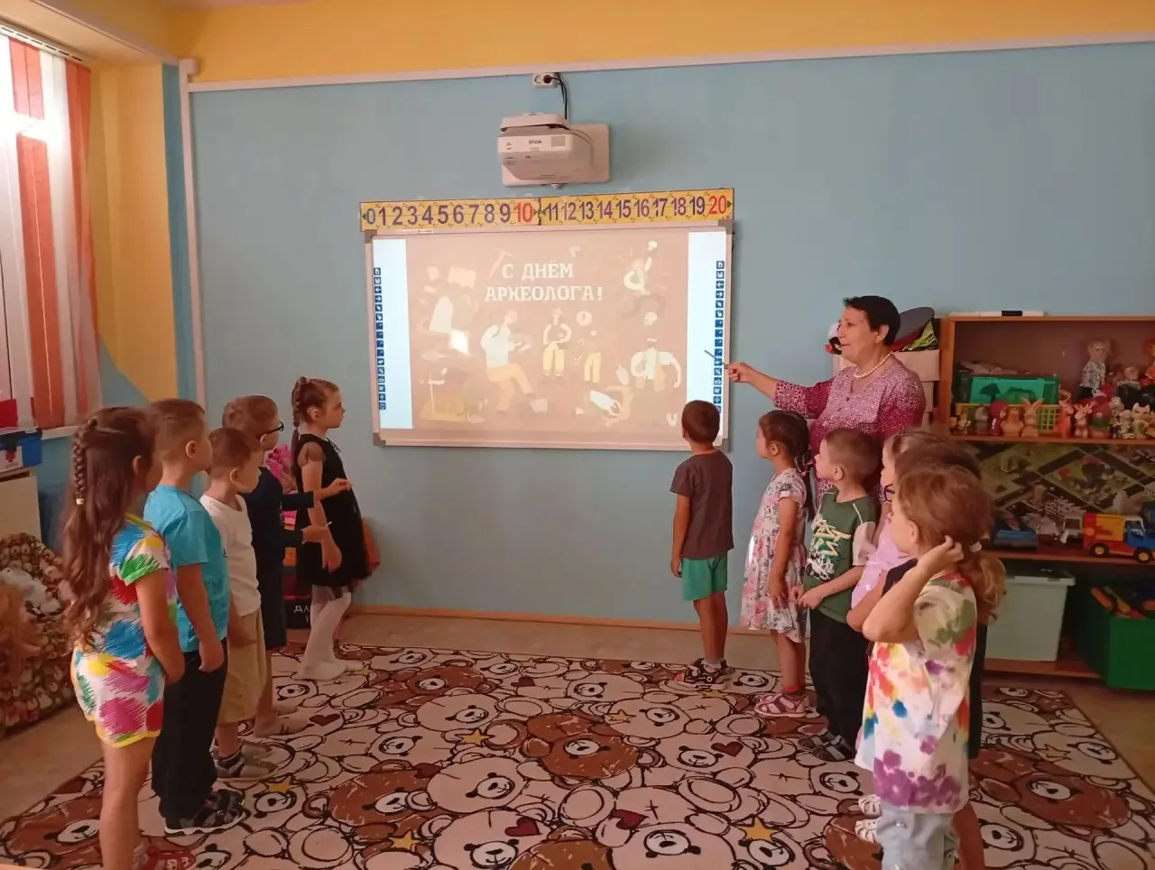 В нашем детском саду прошел увлекательный «День археолога» в рамках знакомства с профес...