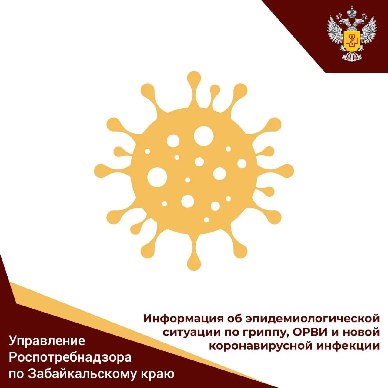 ⚡️ Управление Роспотребнадзора по Забайкальскому краю информирует об эпидемиологической...