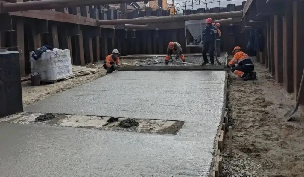 👷‍♂️ В Ленинском округе разворотная эстакада на Каширском шоссе готова уже на 50%