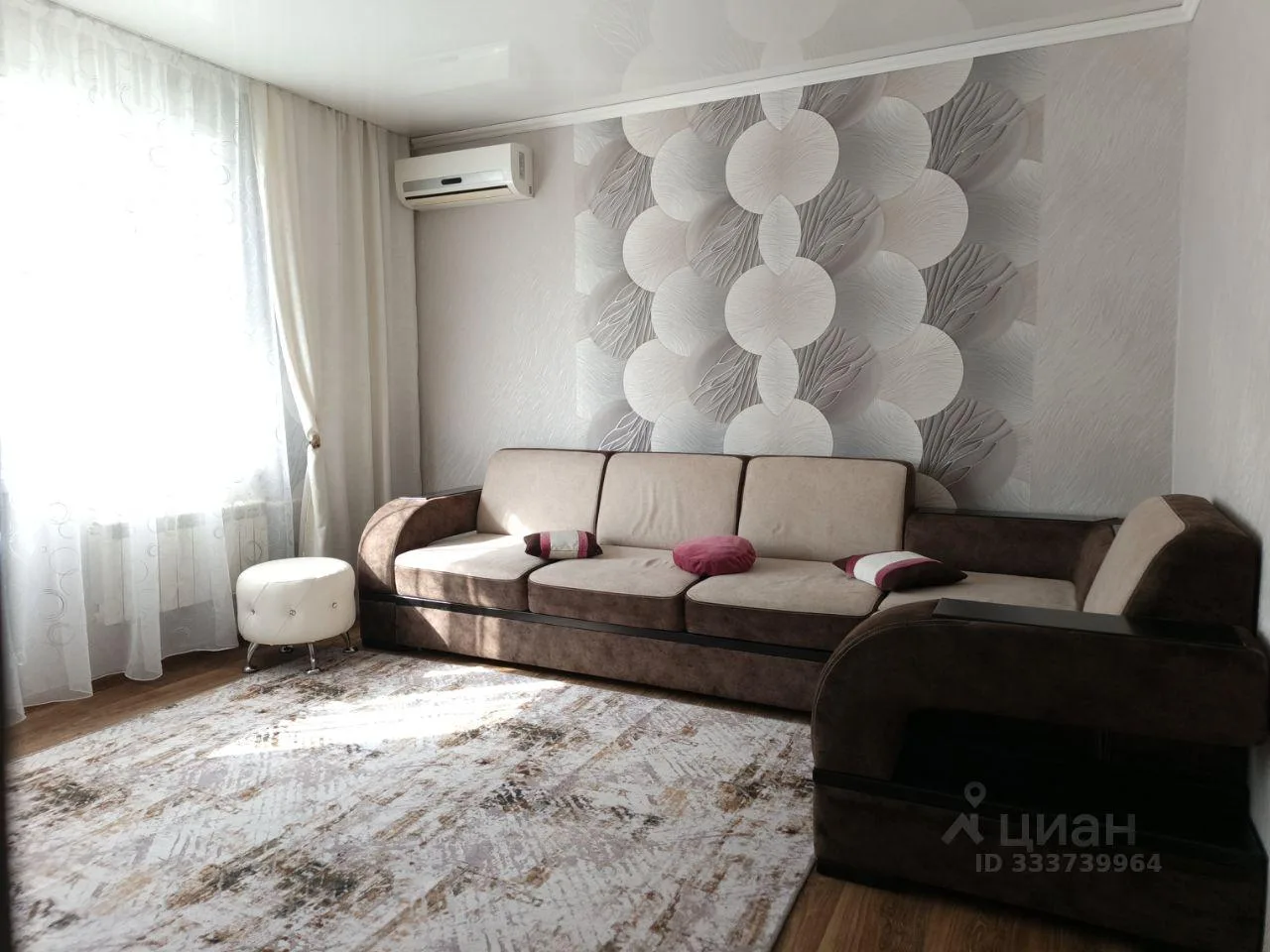 Сдам без посредников: 2-комнатная квартира, 56м²