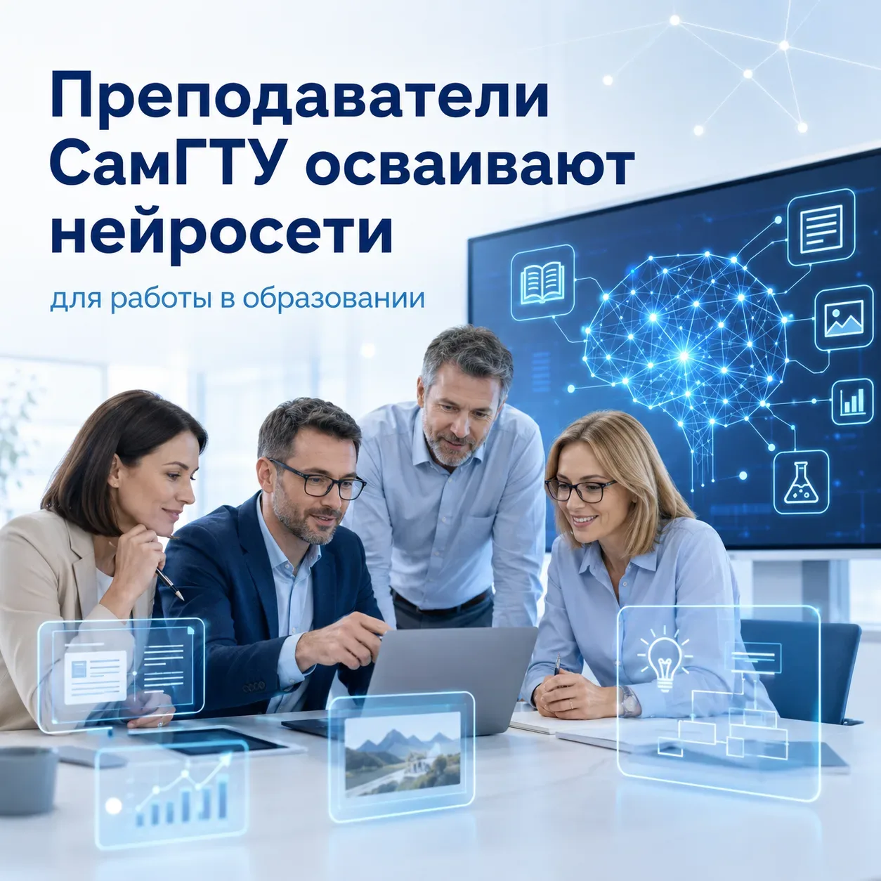 Преподаватели СамГТУ осваивают нейросети для работы в образовании