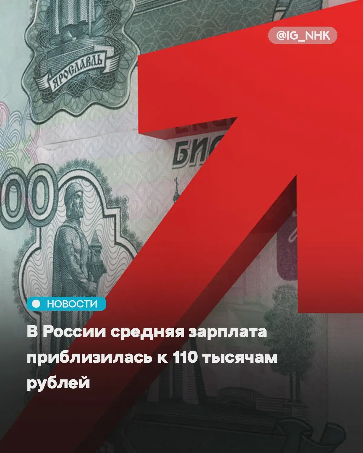 📊 Средняя зарплата приблизилась к отметке 110 тысяч рублей