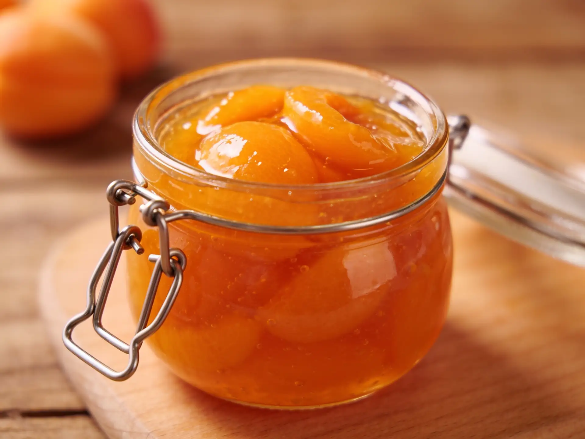 🍑 Абрикосовый конфитюр без сахара (ПП) 🍑  

📋 Ингредиенты:  
абрикосы (с косточками) — 1,1 кг (ил