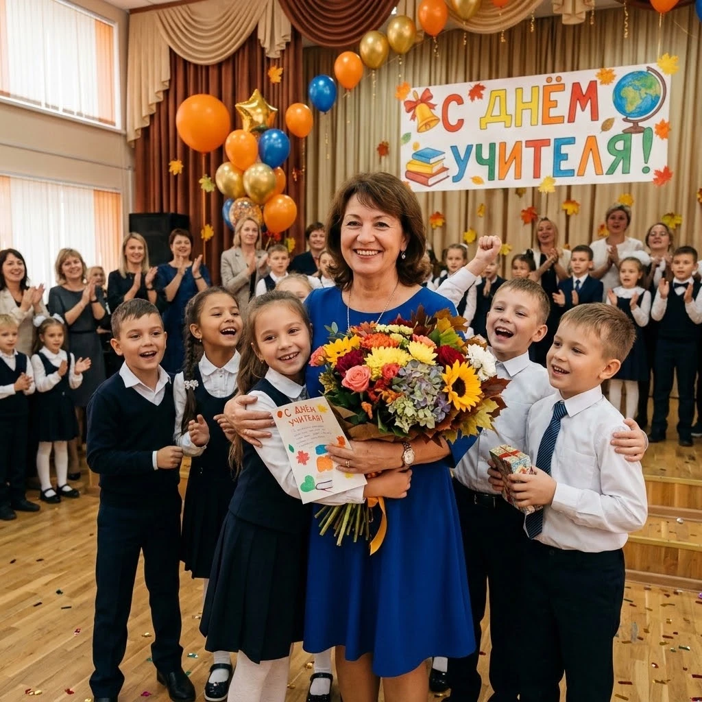 С Днём учителя!