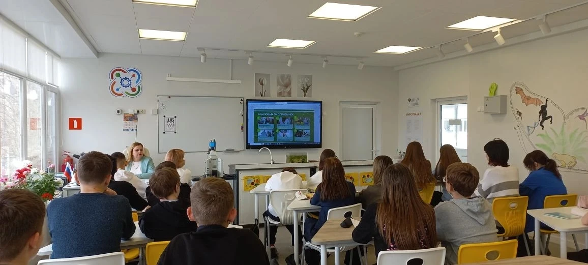 Для обучающихся 14-18 лет проведен интерактивный урок с мини-практикой «Экологическое поведение и эк