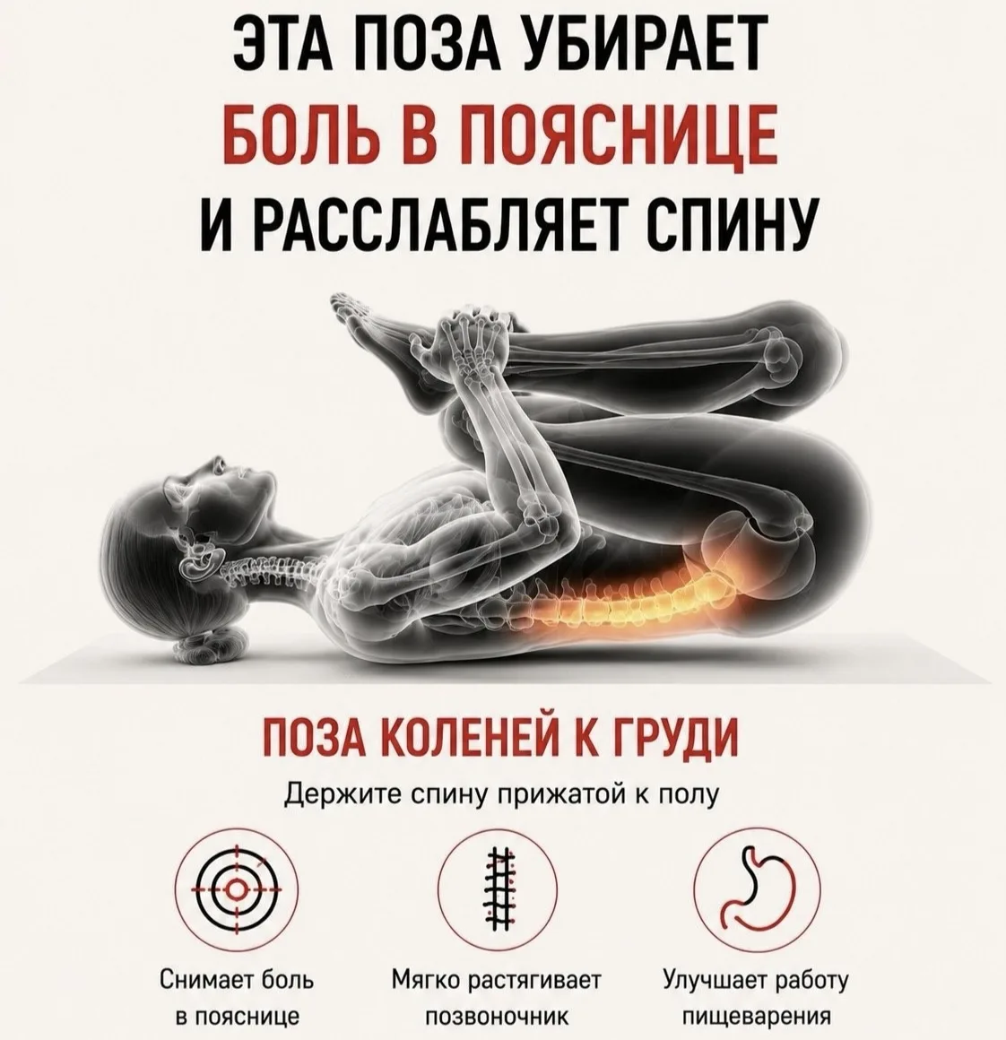 ❤️ Всего 1 минута в день — а разницу почувствует вся спина.