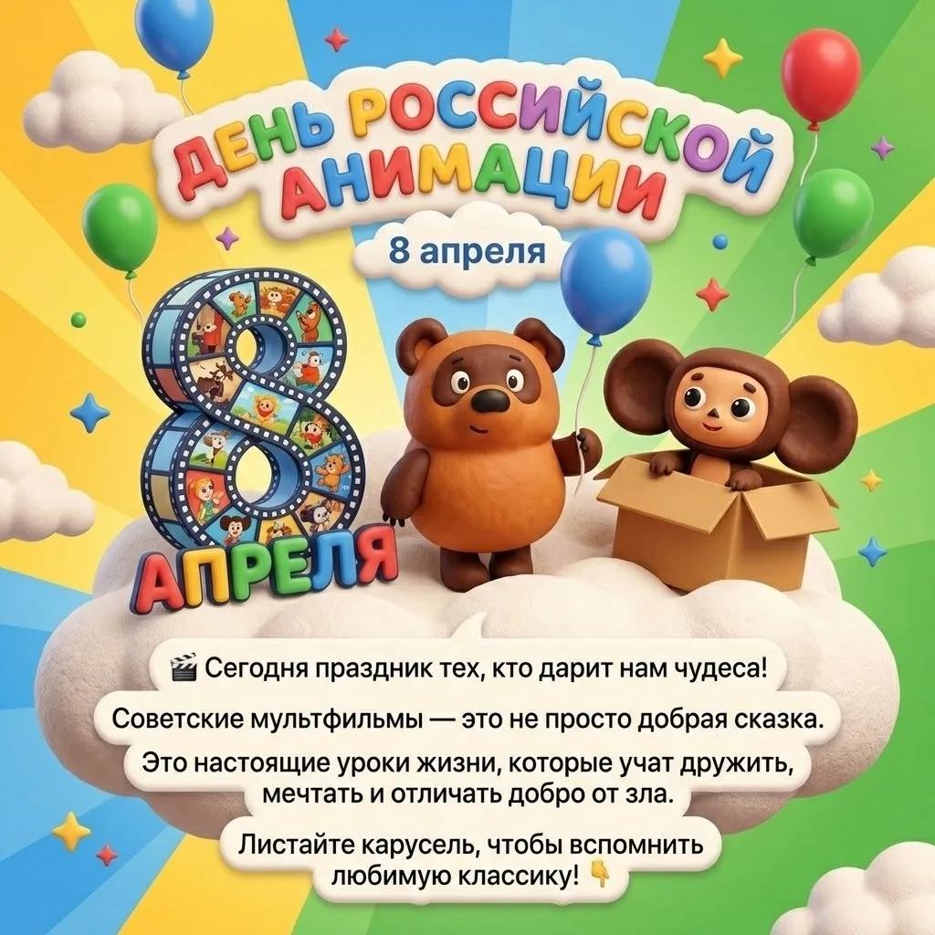 🎥 Сегодня праздник тех, кто дарит нам чудеса!