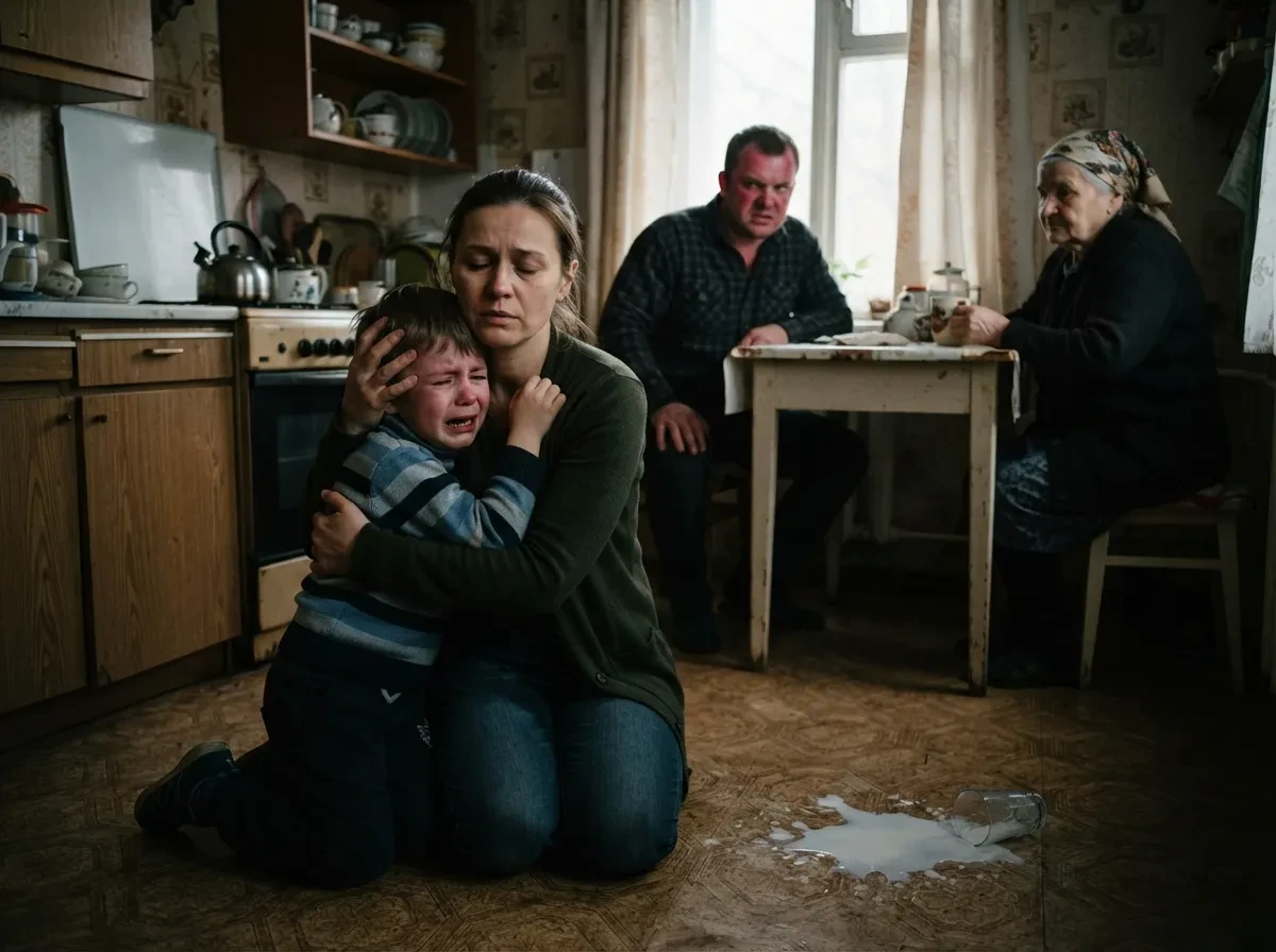 — Вы сами его довели, — заявила свекровь. В тот же вечер я забрала сына и подала на развод