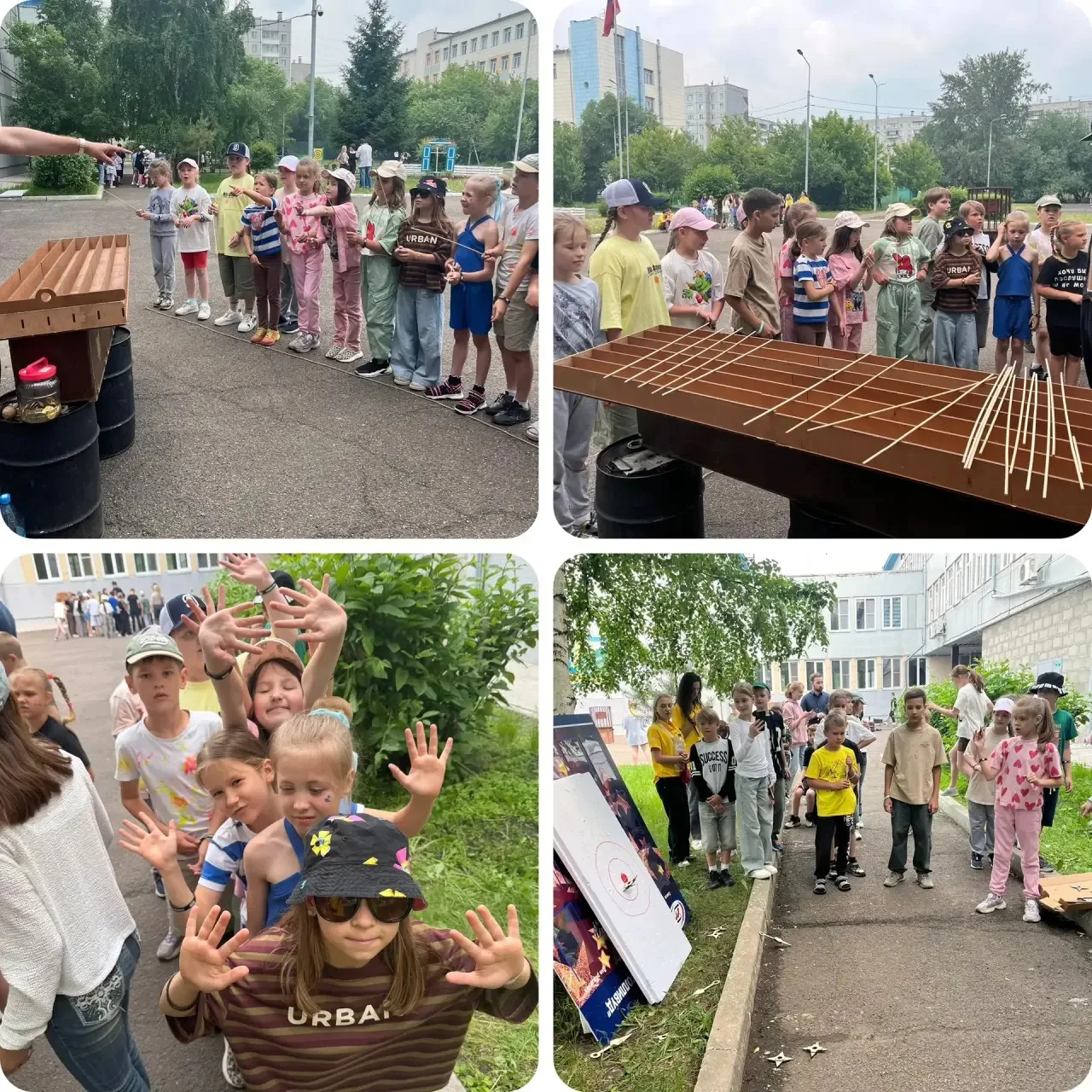Сегодня в нашем пришкольном лагере прошло грандиозное и захватывающее шоу «Форт Боярд»! 🏰✨

Ребята 