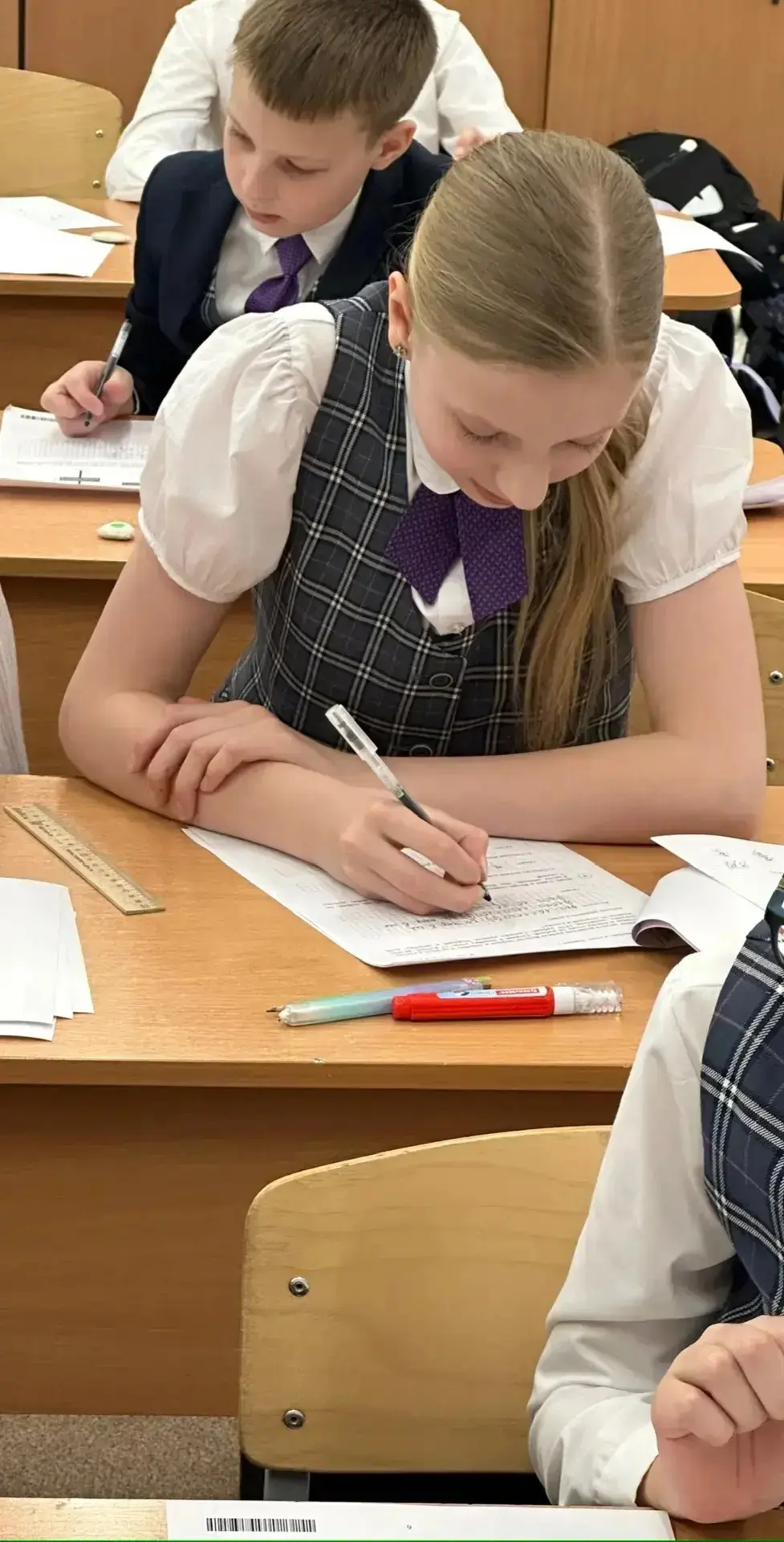 📝 ВПР в 4 «А»: первый серьёзный экзамен позади!  На прошлой неделе наши четвероклассники написали Вс