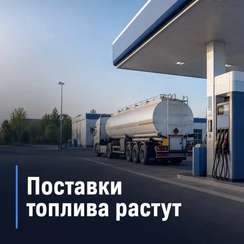 Ситуация с топливом в регионе постепенно стабилизируется️⛽️👌
⁣
📈В Калужской области наметилась пол