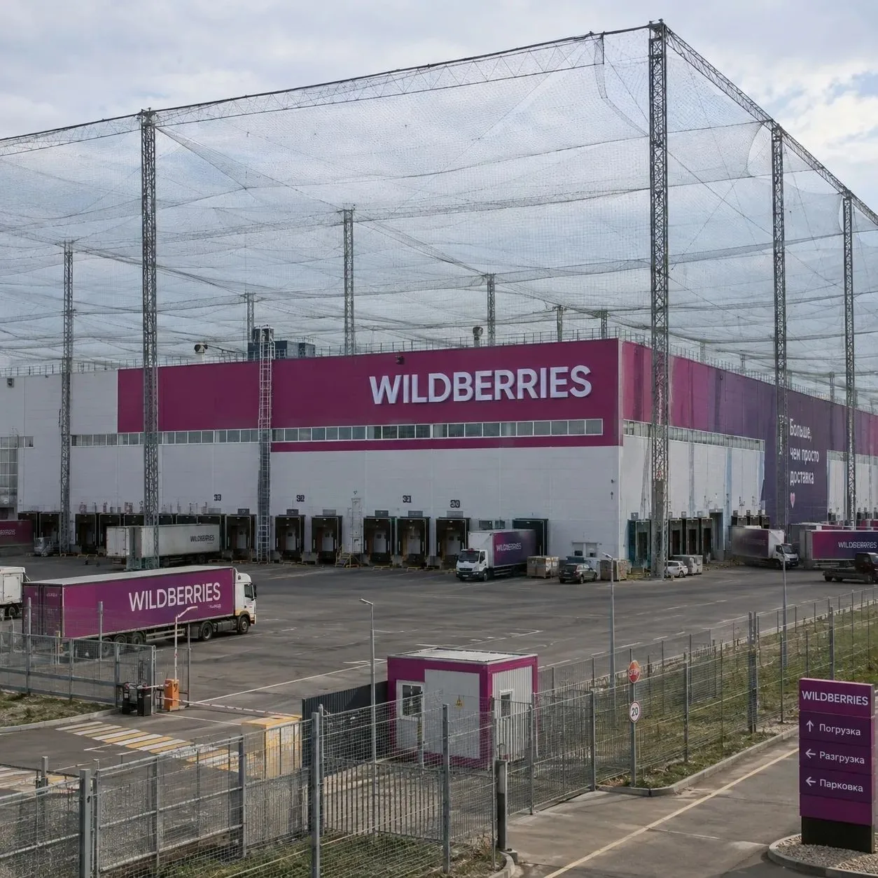 Wildberries закупит почти полмиллиона квадратных метров антидроновой сетки
