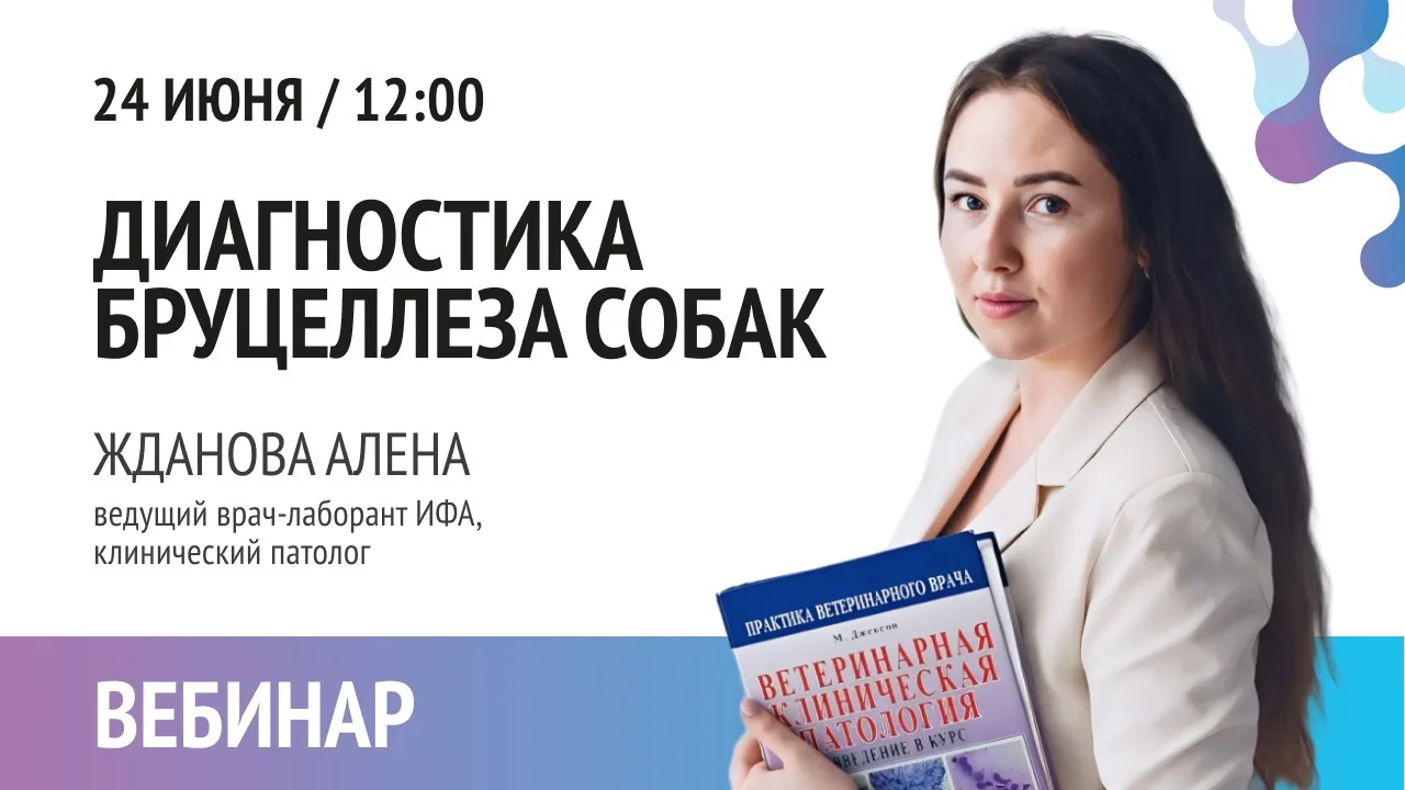 Доброе утро! 

➡️Завтра 24 ИЮНЯ в 12:00 обсуждаем тему: "Бруцеллез собак"

➡️Лектор: Алёна Жданова, 