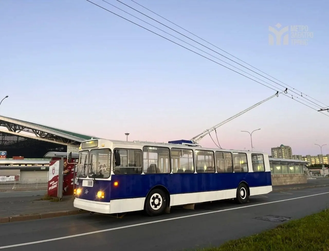 🚎 30 августа по улицам Казани начнет курсировать ретро-троллейбус, проезд в нём будет ...