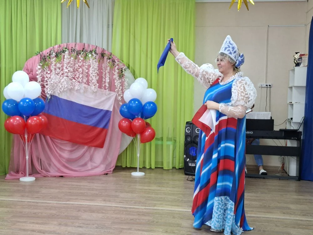 В нашем саду  состоялось яркое и патриотичное мероприятие, приуроченное к предстоящему Дню России. Ю