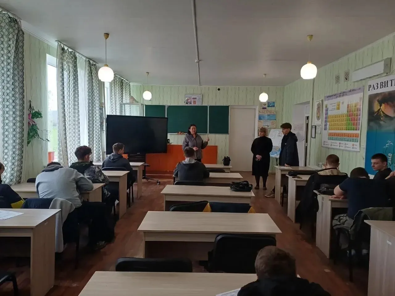 Кадетам – о будущем: профориентационная встреча с представителем ЛГАУ 🎓  💡В рамках профориентационно