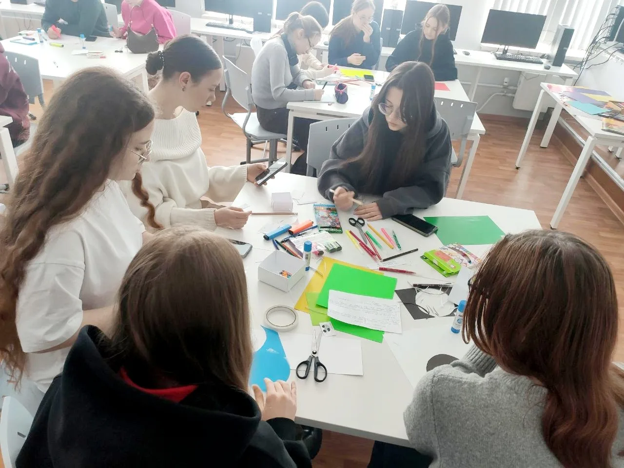 👩‍🏫Ученики 9 классов посетили профпробы в Московском городском педагогическом университете  👨‍🎓Наши 
