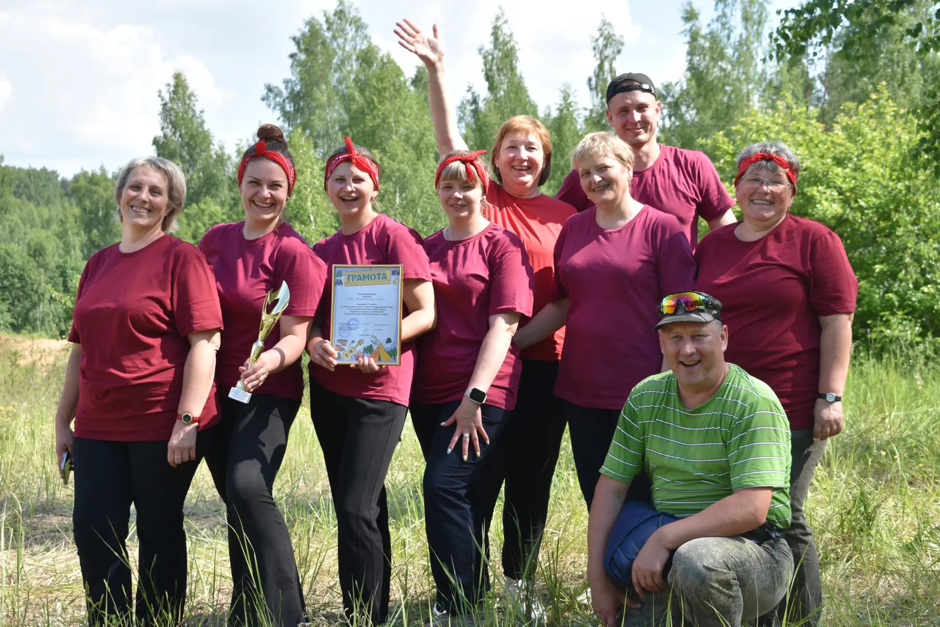 🏆 Мы - первые! 🏆
В деревне Рудня на базе отдыха «Русские просторы» стартовал II туристско-краеведч