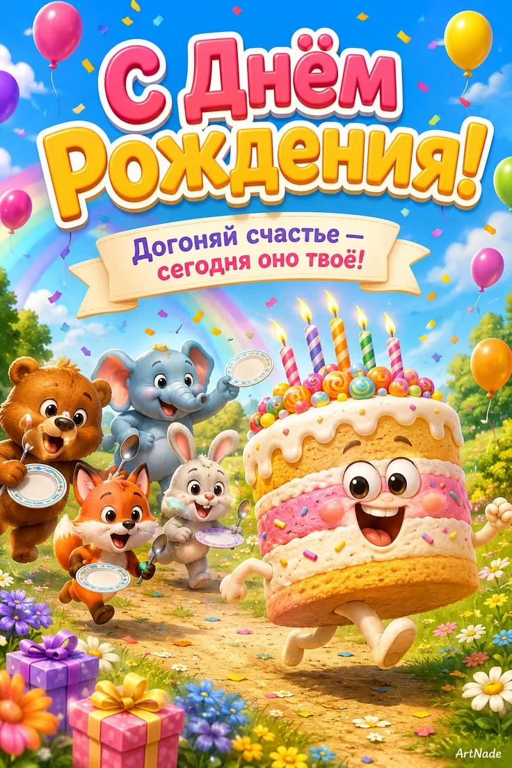Поздравляем с Днём рождения! 🎂🎁