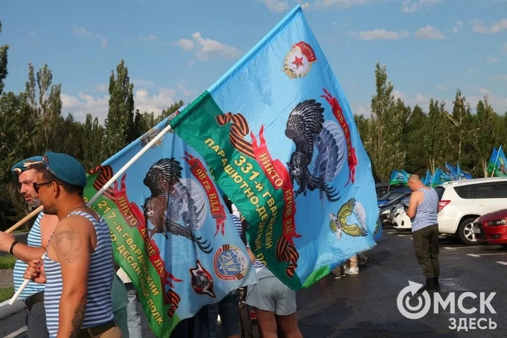 Как в Омске отметили День ВДВ 💪