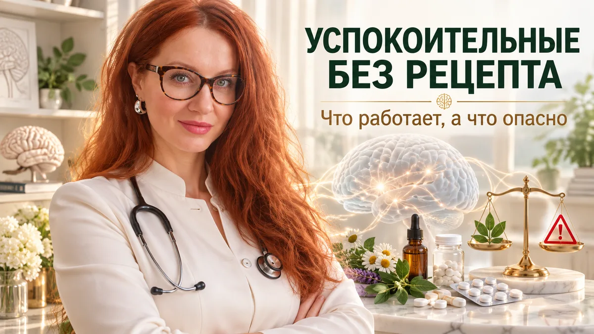 Безрецептурные успокоительные: разбор препаратов от тревоги