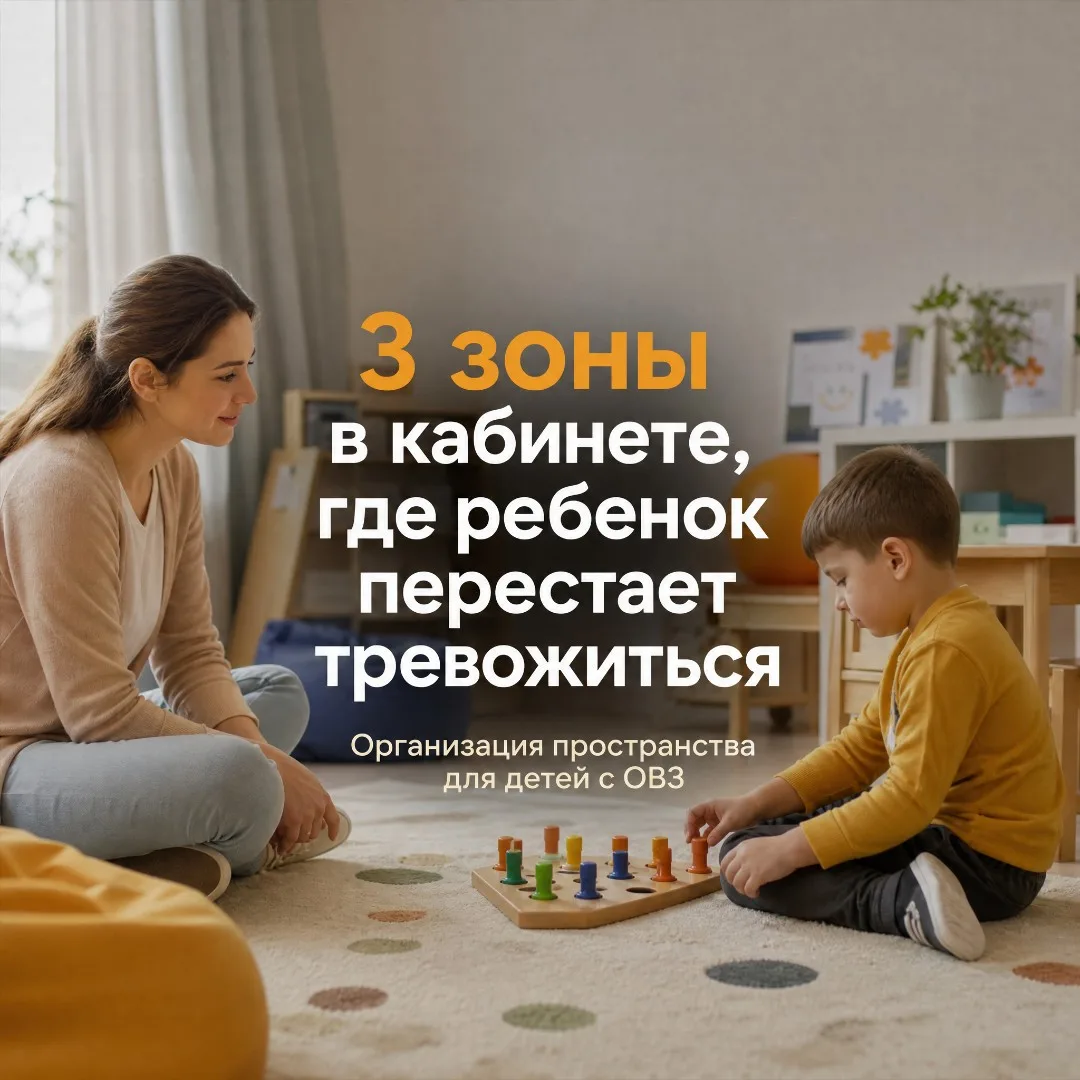 Ваш кабинет — это не склад пособий, а главный инструмент в работе с ребенком.