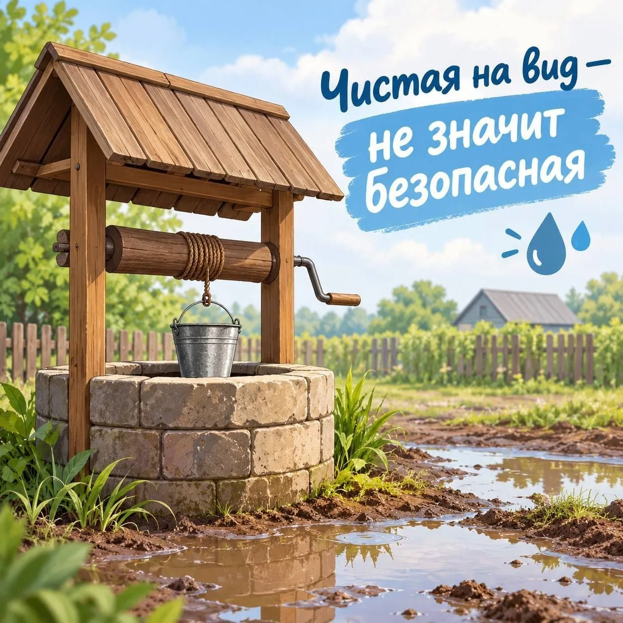 🚰 Что нужно знать о воде после паводка: объясняем просто