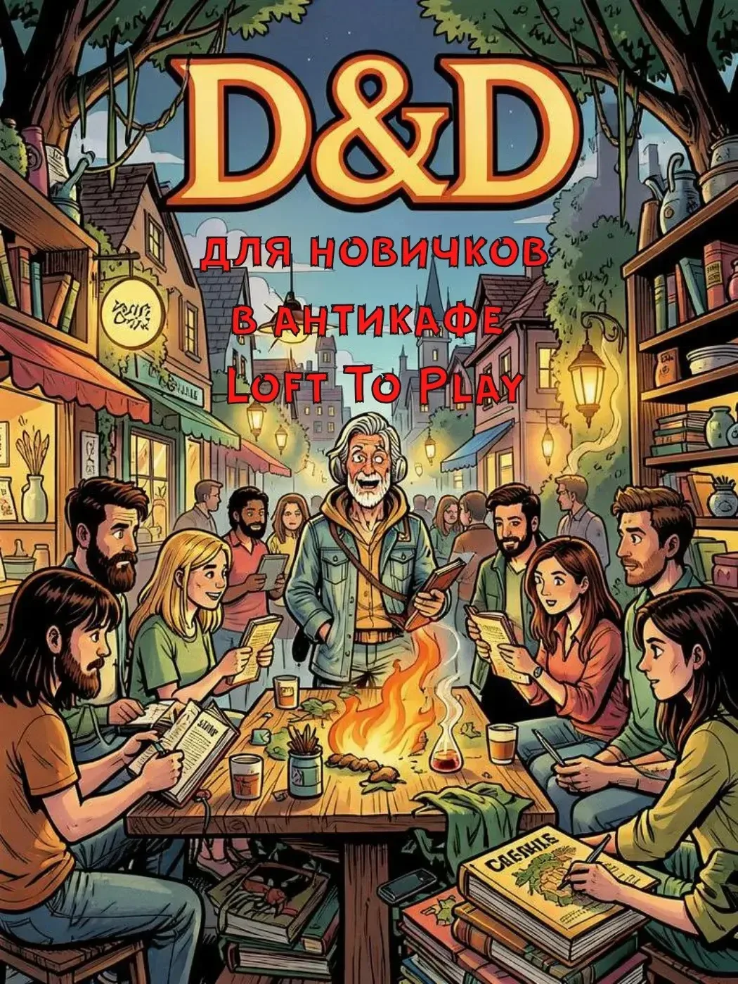 🎲 Хочешь стать героем, но не знаешь, с чего начать? Приходи на D&D для новичков в наше...