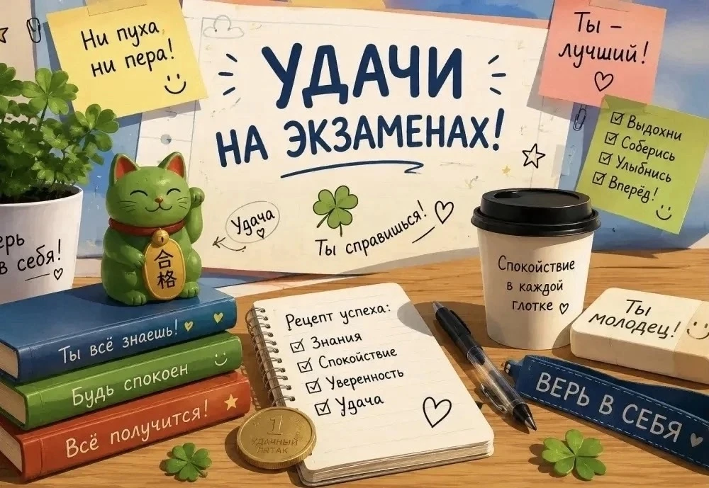 📚 Ещё один экзамен уже сегодня!!!