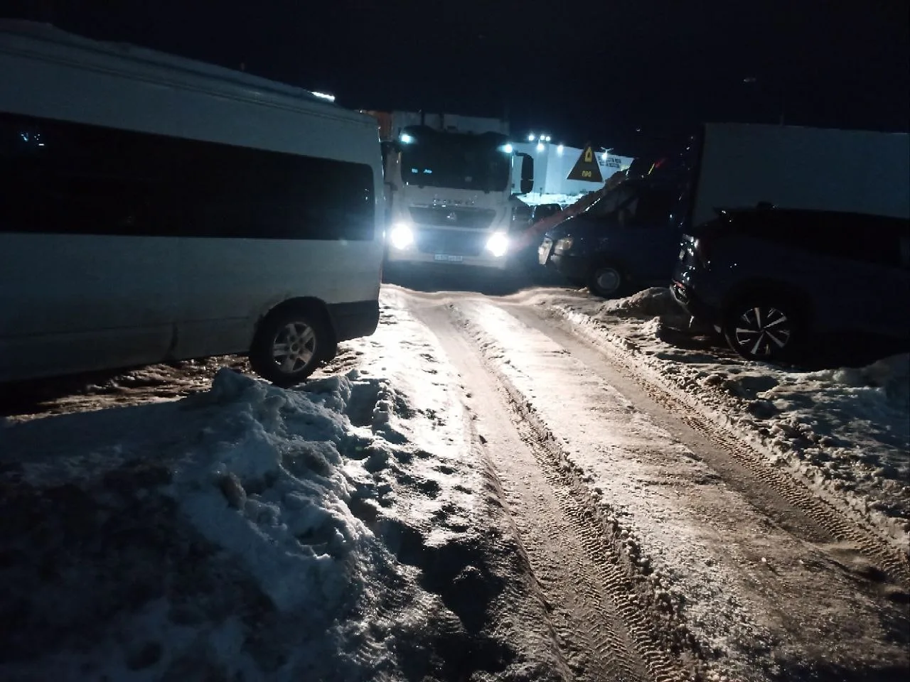 🧊🧊🧊Когда дорога превращается в лёд!!!