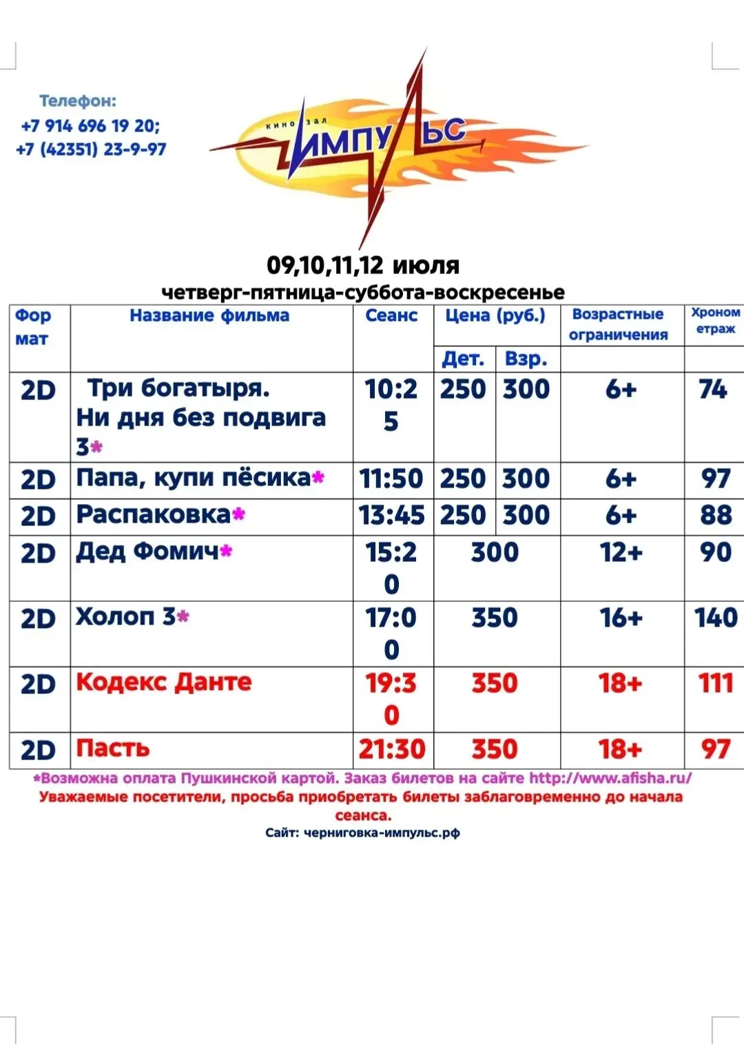 Кодекс Данте (2025) 18+