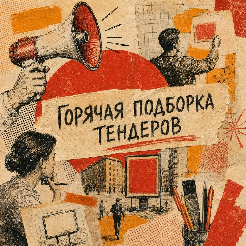 💥 Горячая подборка тендеров на рекламную тематику