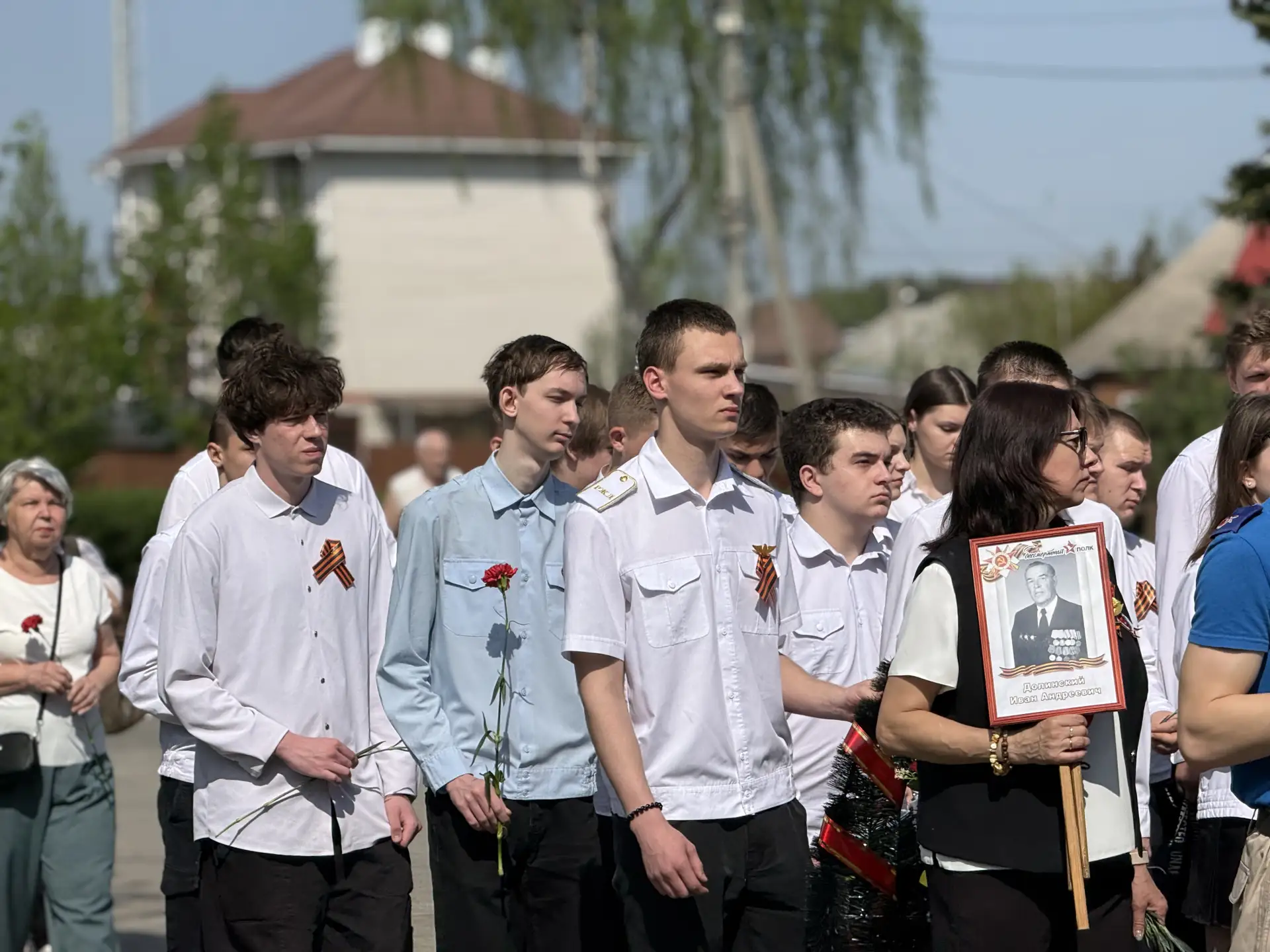 В преддверии священного праздника — 81-й годовщины Победы в Великой Отечественной войне — студенты ф