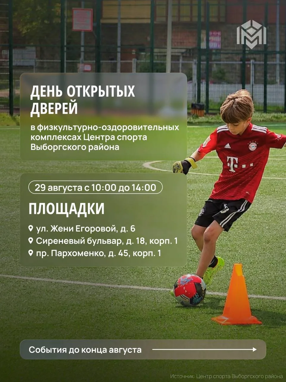 🏆 Выборгский район зовёт на спорт