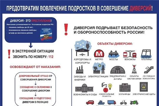 Московско-Смоленская транспортная прокуратура разъясняет: "Законодательство о диверсиях"