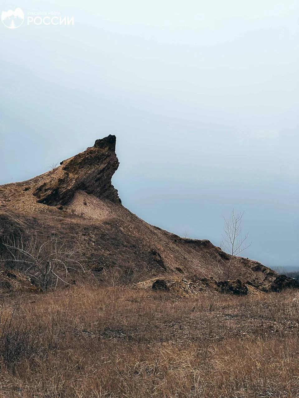 Кашпирский террикон — техногенная гора с инопланетным пейзажем 🌋