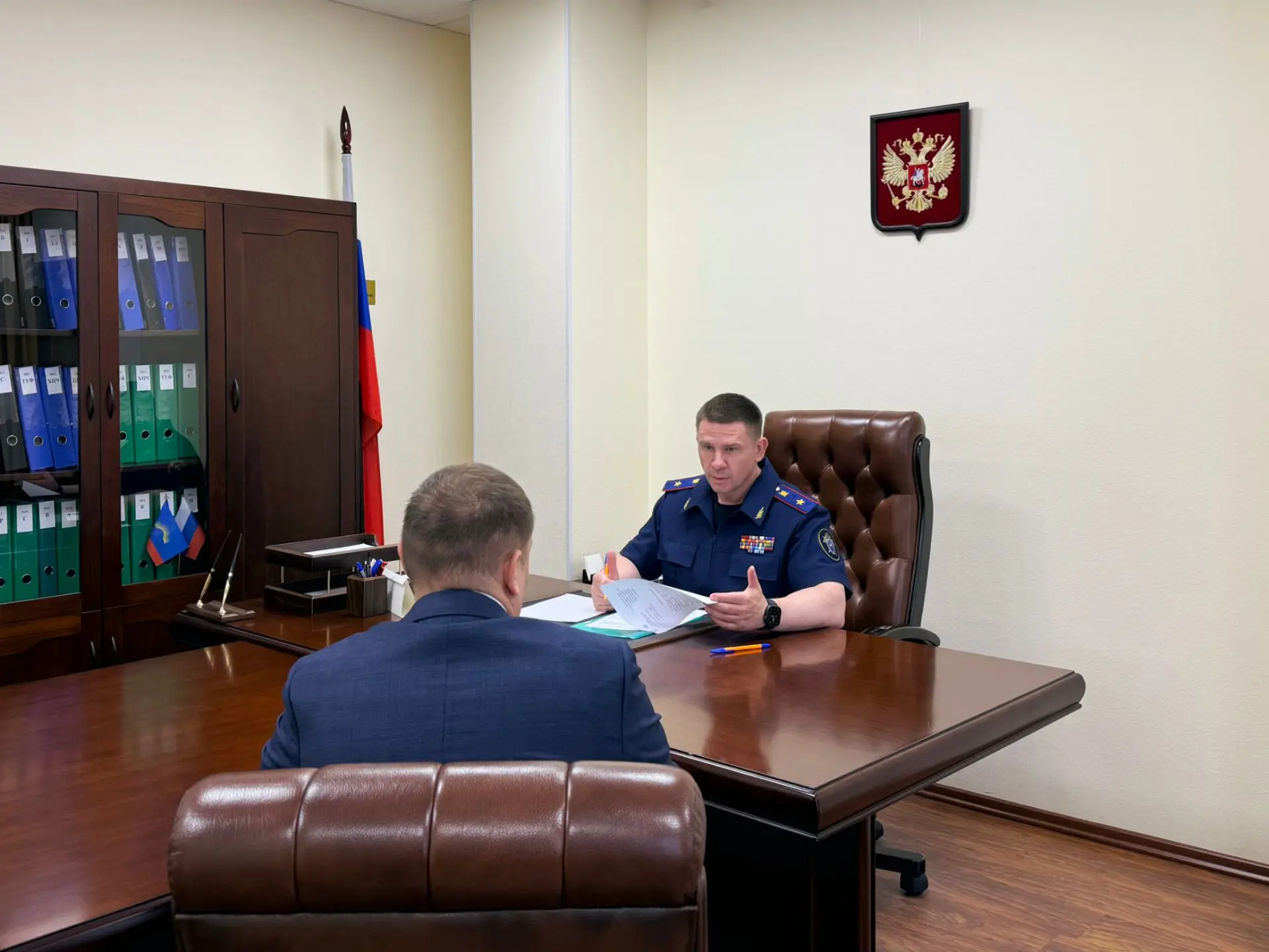 Руководитель СУ СК России по Мурманской области провел прием граждан в приемной Президента РФ

Руков