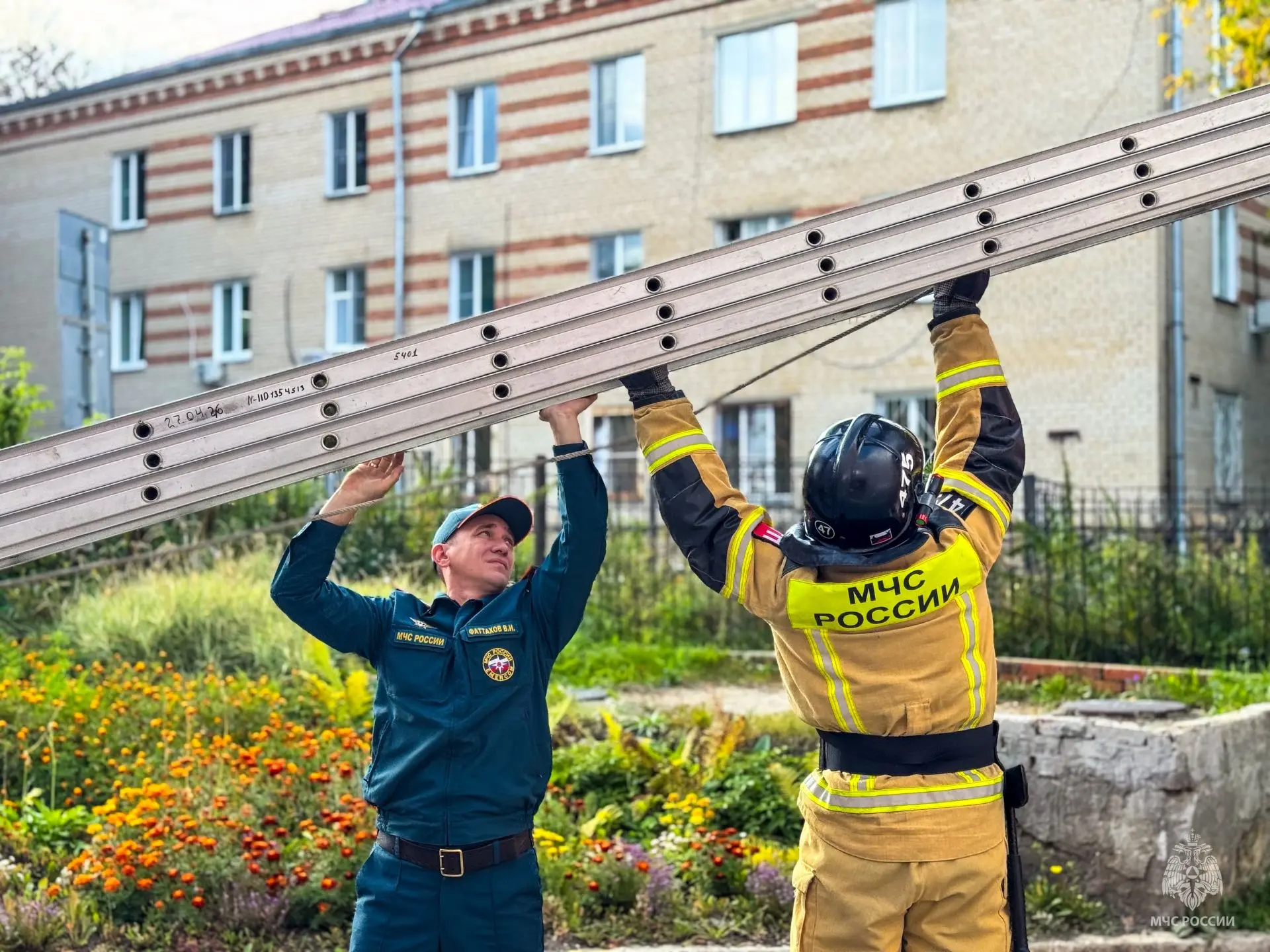 В школе № 20 прошла тренировка по пожарной безопасности.