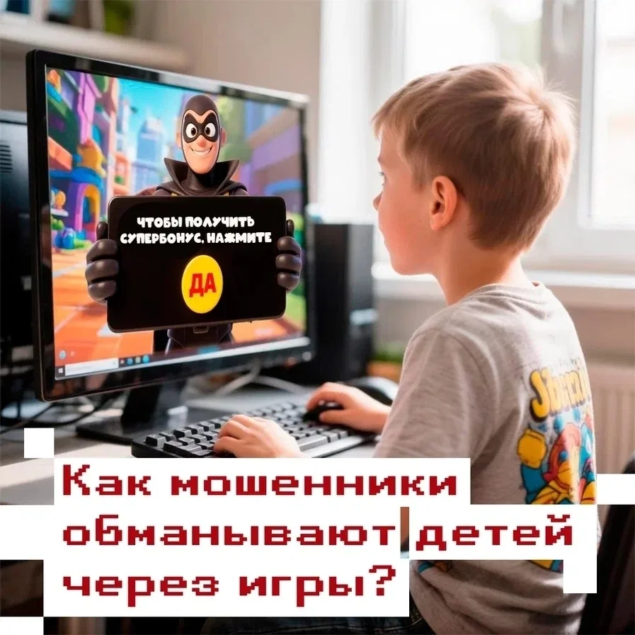 ❗Как мошенники манипулируют в детских играх? 🧒🏻

Вот как действуют злоумышленники:

🔸Ложное обеща