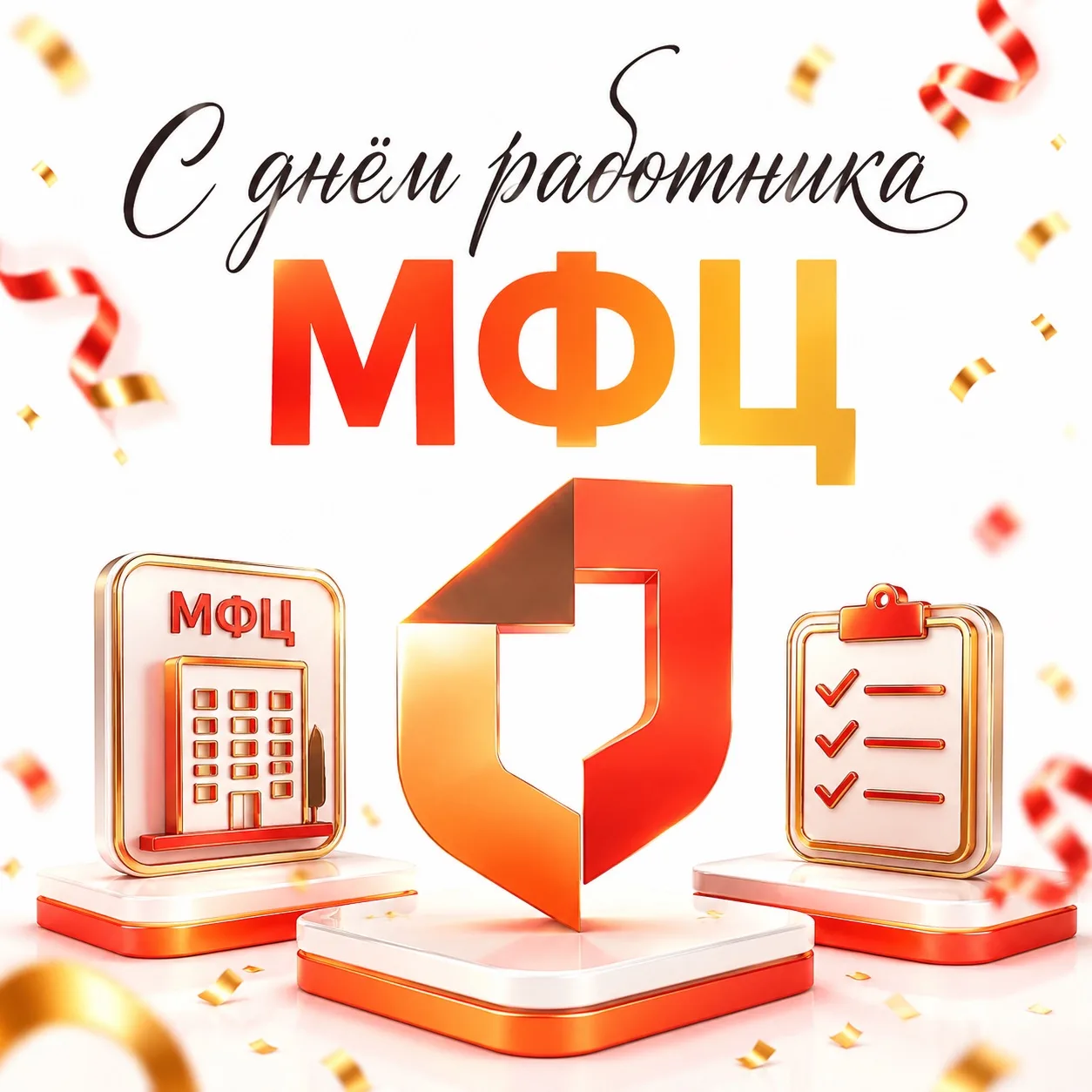 🎉 Поздравляю сотрудников МФЦ с профессиональным праздником!

Сегодня многофункциональные центры – э