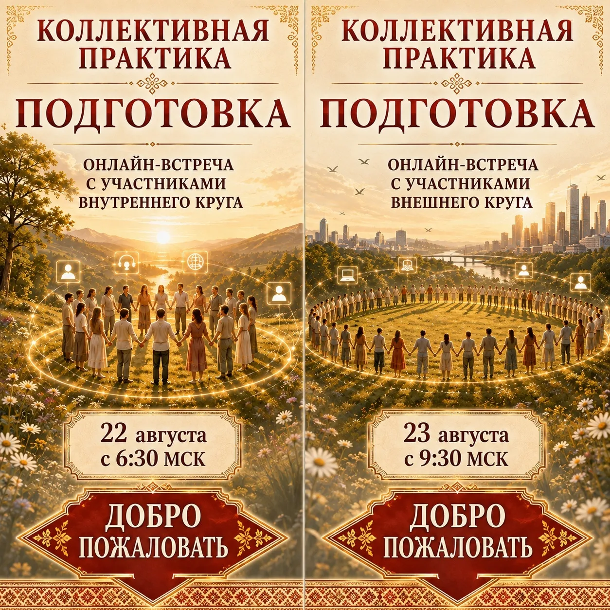 ✨ Приглашаем всех славных людей принять участие в онлайн‑практике «Восстановление мира ...